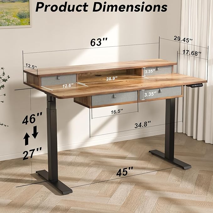 FiCiHi Adjustable Height Standing Desk - Image 3