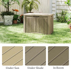 Decksplore 50 Gallon Outdoor Storage Box Waterproof Lockable Resin Deck Box - Image 8