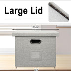 File Organizer Box, Collapsible Storage Filling Collectior - Image 4