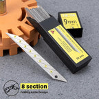 Gomake 100pcs Knife Replacement Blades, 30 Degree Carbon Steel 9mm Snap Off - Image 4