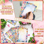 TaoBary 160 Pcs Stationery Paper Set 50 Double Sided Stationery Papers - Image 4