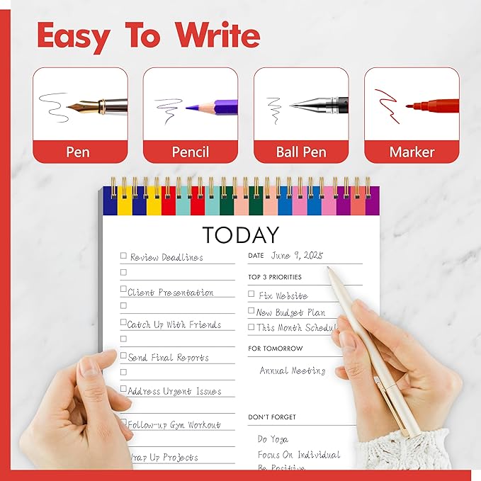 To Do List Notepad, Daily Planner Notebook - Image 5