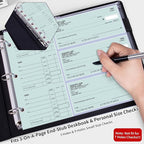 Antner 3 Ring Personal Check Binder - Image 6