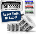 McAuley Labels Custom Asset Tags