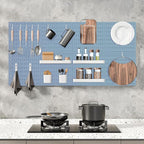 MULSAME Pegboard Combination Kit, 25.2" x 25.2" Wall Mounted Storage Set - Image 3