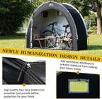 happy travel bike storage shed tent, outdoor portable, package contents