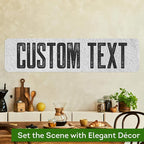 Custom Sign, Custom Street Sign, 11 Font Colors, 13 Font Styles, 4 Hole Options - Image 4