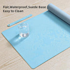 Wolaile Faux Leather Desk Pad Blotter, Waterproof Non-Slip Writing Desk Mat - Image 4