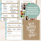 bloom daily planners 2026 Hardcover Calendar Year Goal & Vision Planner - Image 4