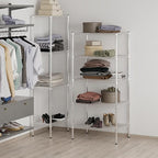 Regal Altair 21" Deep x 30" Wide x 64" Height Wire Shelving Kit | 5-Tier | NSF - Image 7
