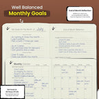 Undated Daily Planner to Achieve Your Goals 2025-2026 - Image 4