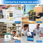 Daofary Acrylic Sign Holder 4 x 6 Inches 4 Pack, Double-Sided Stand up Table - Image 5
