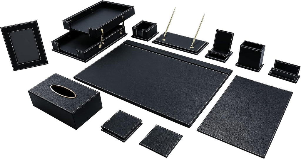 RitPin Desk Set, 11-Piece All-in-One – Executive Desk Accessories & Office
