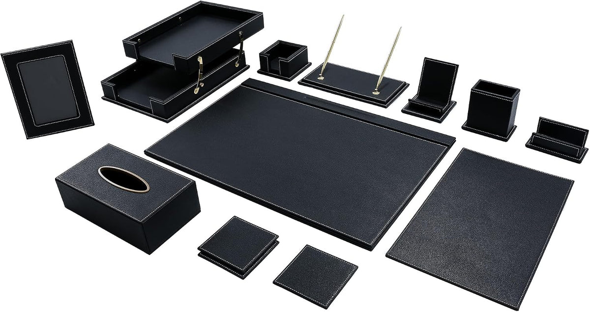 RitPin Desk Set, 11-Piece All-in-One – Executive Desk Accessories & Office