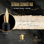 Scriveiner Luxury EDC Fountain Pen, Stunning Black Pocket Pen - Image 5