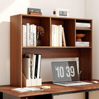 Tangkula Desktop Bookshelf, Countertop Storage Hutch - Image 4