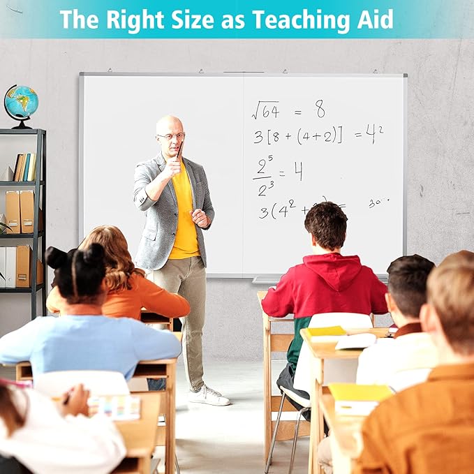 White Board Dry Erase 60x40, Large Magnetic Whiteboard Maxtek Dry Erase Boards - Image 8