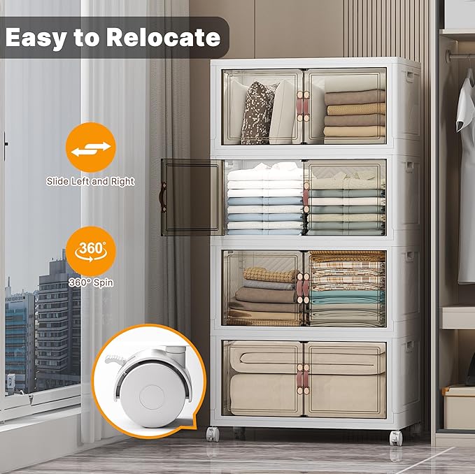 UAMFURI Extra Large Stackable Storage Bins - Image 6
