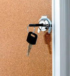 BEST BOARD Pinboard Enclosed Bulletin Board 36 x 24 Inch Lockable Cork - Image 7