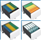 BYNSOE 2 Drawers File Cabinet - Image 6