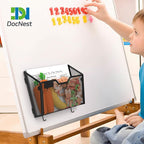 Docnest 3 Pack Magnetic Wall Mounted File Holders, Mesh Letter Organizer - Image 7