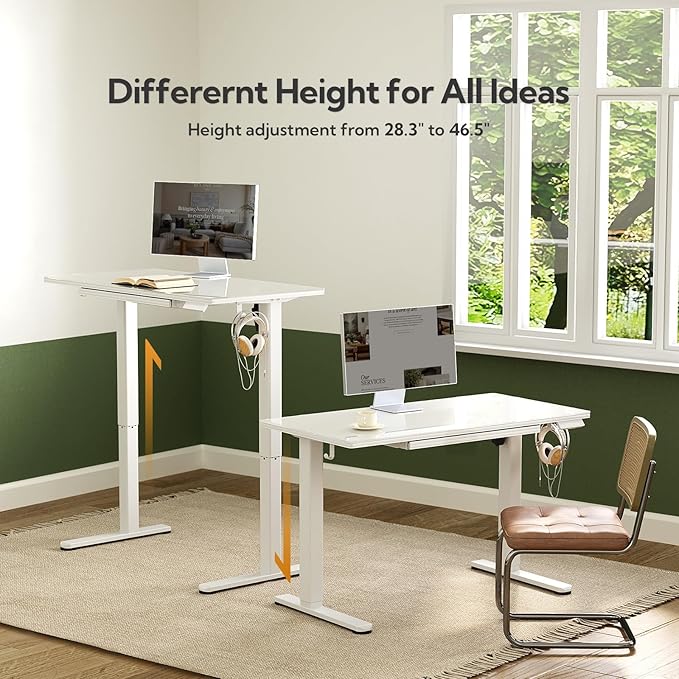 INNOVAR Glass Standing Desk - Image 5