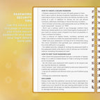 Clever Fox Password Book Spiral – Internet Address & Password Organizer - Image 5