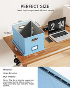 Oterri File Organizer, File Box, File Cabinet - Image 3