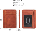 TOURSUIT Travel Minimalist Slim Front Pocket Wallet - Image 4