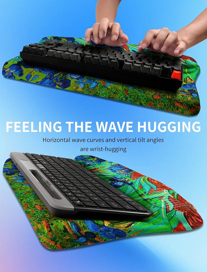 KUOSGM Ergonomic Wave Wrist Rest - Image 4