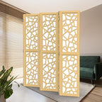 VINGLI 70'' H Room Divider, Non-Woven Fabric Privacy Screen, Indoor Partition - Image 7