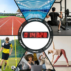 Portable 5 inch High 6 Digits LED Race Clock - Image 6