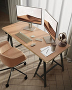 YSAGi Leather Desk Protector, Office Mat, Large Mouse Mat, Non-Slip PU Leather - Image 2