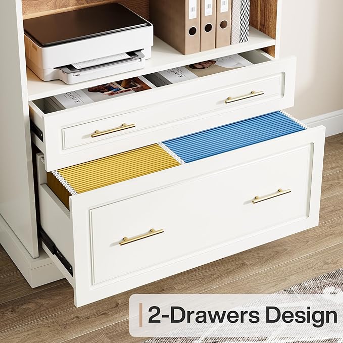Tribesigns Way to Origin 2-Drawer Vertical File Cabinet - Image 6