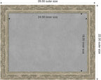 Amanti Art Silver Framed Magnetic Board 22x28 Medium Vision Board - Image 2
