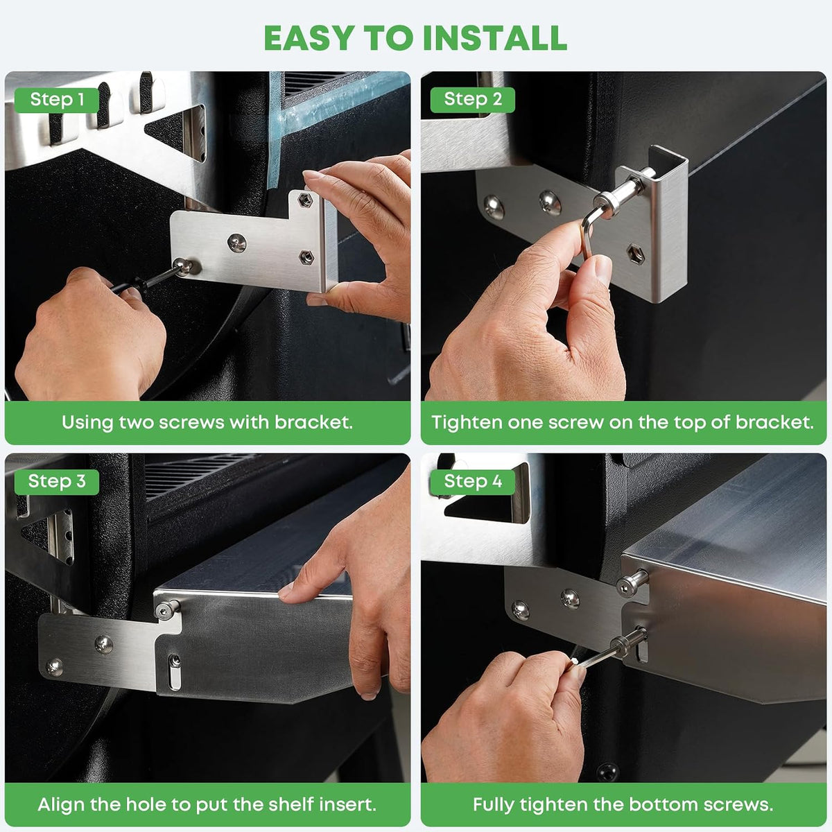 Stanbroil Folding Front Shelf for Traeger 20 Series Pellet Grills