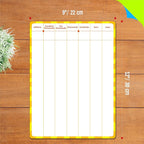 8 Packs Division Whiteboards, Double Sided Dry Erase Board Writable and - Image 3