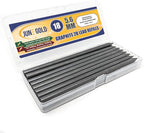 June Gold 18 Pieces, 5.6 mm 2B Lead Refills, 120 mm Length, Extreme Bold by JuneGold