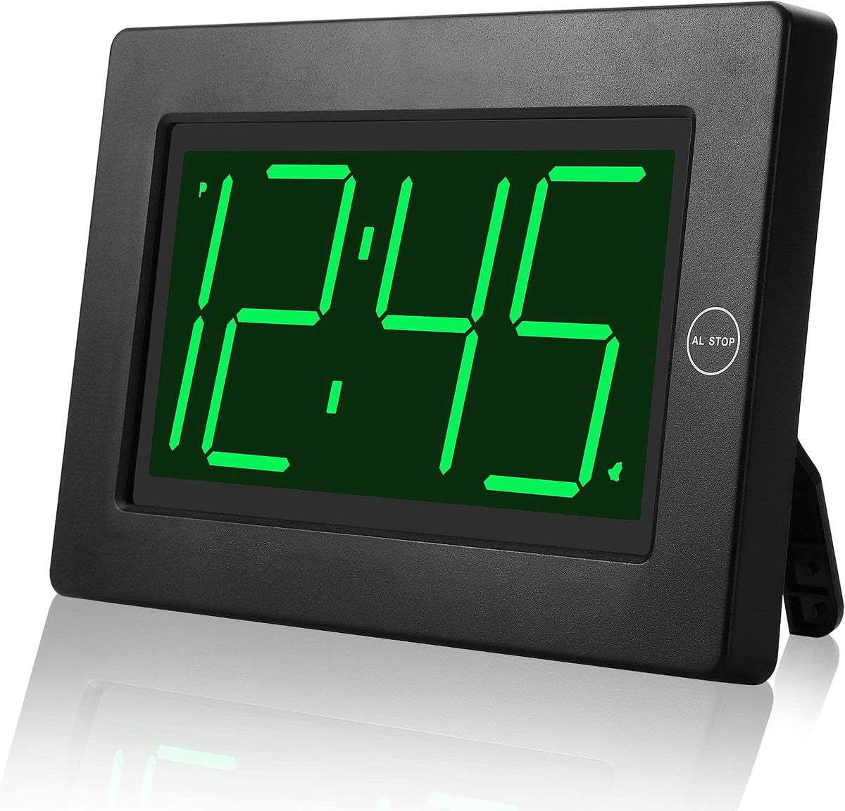 alarm clock,3" led,3-level brightness,battery operated,wall-mount/table-top, main product view