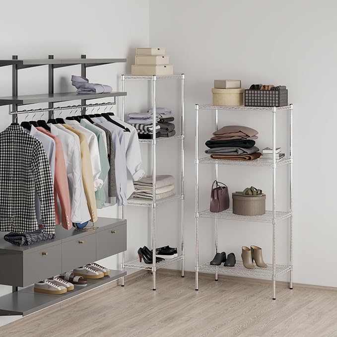 Regal Altair 18" Deep x 30" Wide x 64" Height Wire Shelving Kit | 4-Tier | NSF - Image 7