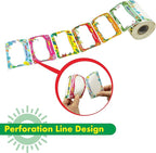 300 Pcs Name Tag Label Sticker in 6 Designs - Image 3