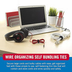 VELCRO Brand 150 Pack Reusable Cable Ties - Image 3