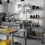 Regal Altair 21" Deep x 30" Wide x 64" Height Wire Shelving Kit | 4-Tier | NSF - Image 5