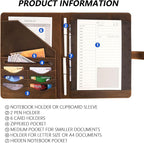 Full Grain Leather Portfolio - Image 3