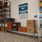 Regal Altair 18" Deep x 72" Wide x 8" Height Wire Shelving Kit | 1-Tier | NSF - Image 7