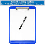 Think2Master Blue Plastic Storage Clipboard. | 25% Heavier & Sturdier| Heavy - Image 4