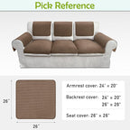 Couch Arm Covers, Waterproof Armrest Cover - Image 6
