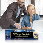 Personalized Name Plate for Desk Custom Acrylic Desk Name Plate Custom Employee - Image 4