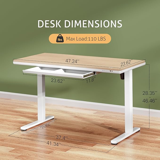 Furmax Electric Standing Desk - Image 3