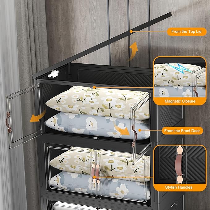 UAMFURI Extra Large Stackable Storage Bins - Image 7